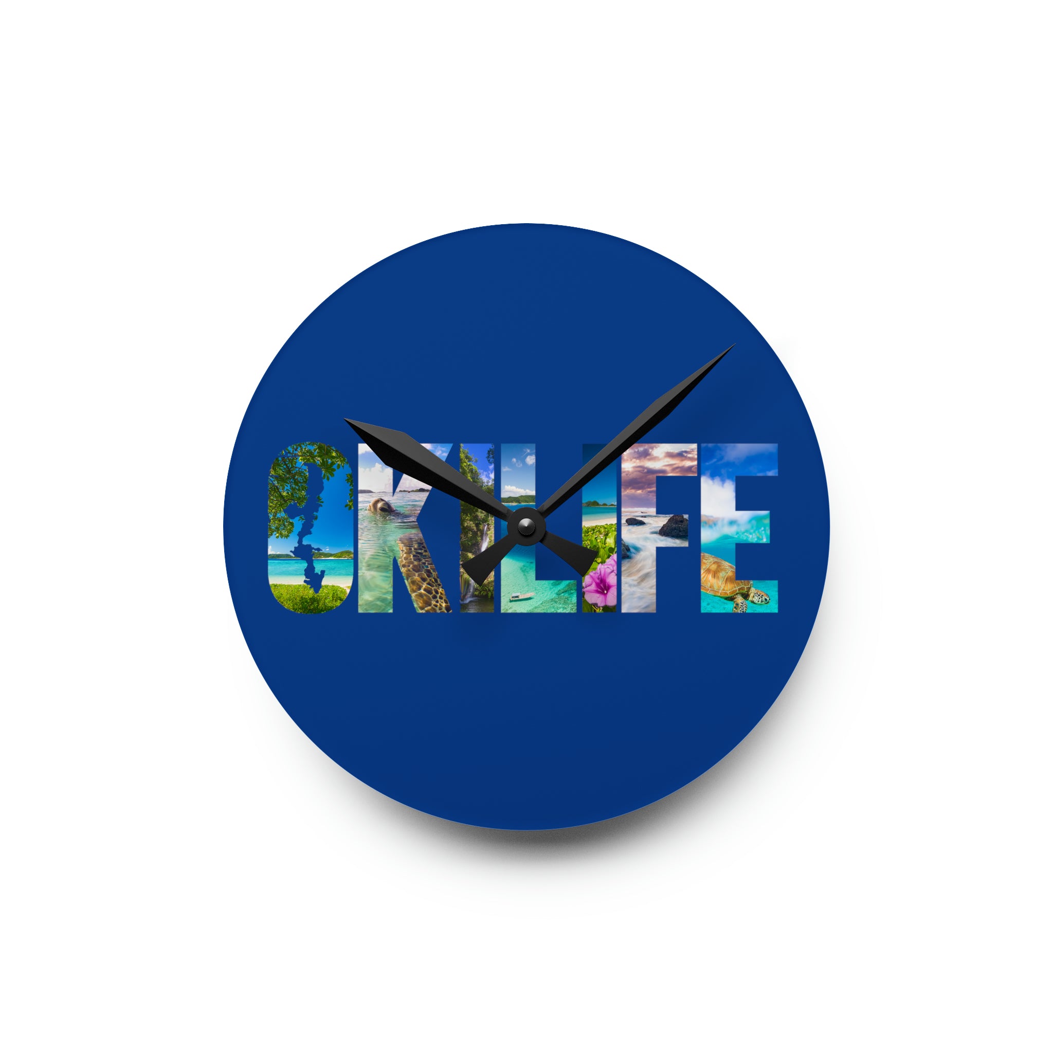 OkiLife Logo Acrylic Wall Clock - OkiLife